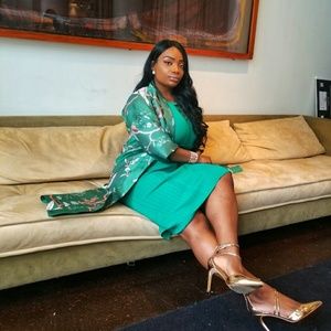 Dress and Kimono worn once